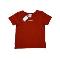 Reebok Y2K Hydro Move Sports Top Womens Size 10 Rust Orange V Neck 2000s