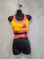 Reebok Dance Bra Orange Pink Size 10/12 BNWT. PT