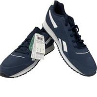 Reebok Glide Ripple Classic Comfort Fabric Trainers Navy White UK 12 Men