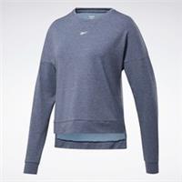 REEBOK ACTIVCHILL+COTTON Women's Long Sleeve T-Shirt Blue Ladies Size XS 4-6 NEW - XS Petites