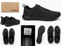 Reebok Mens Black MemoryTech LT Sneakers Running Walking Shoes Size 8 RRP &pound;97