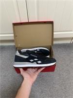 Reebok Classic Nylon 89 Black Grey Trainers Shoes BNIB Size 10uk Mens 44.5eu