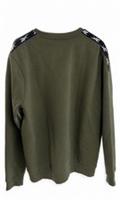 Reebok Tape Crew Sweatshirt XL Khaki Green Logo Crew Neck Jumper BNWT - XL Regular