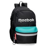 Reebok Andover 15.6inch Laptop School Backpack, Black, 31 x 44 x 15 cm, Poly...
