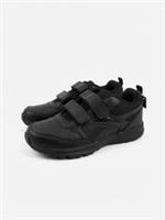 Reebok Boys Black Double Hook And Loop Trainers SIZE UK 1