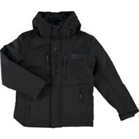 REEBOK Black Logo Soft Shell Coat OBRB645H - Medium/10 - 12 Years - £85 - 10 -12 Years Regular
