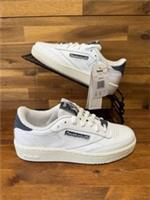 Reebok Club C 85 Trainers UK Size 2.5 White East Coast Blue Boxed New
