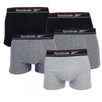 Reebok Mens Sports Boxer Shorts (Pack of 5)L Grey/Black/Dark Grey GT5533 - L Regular