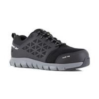 Reebok Excel Light Mens BLACK SIZE 7 S1P SRC Safety Toe Steel Cap Trainers