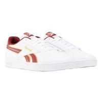 Reebok Unisex Adult Retro Synthetic Leather Court Trainers6 UK White/Red GT5479