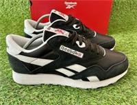 Reebok Classic Nylon Men Retro Sneakers Black