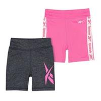 Reebok Girls Jersey Shorts (Pack of 2) GT13947