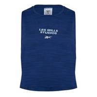 Reebok Mens Les Mills Bodycombat Crew Neck Tank TopXL Blue GT22564 - XL Regular