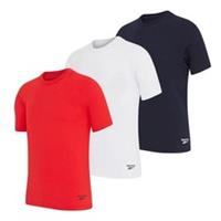Reebok Mens Santo T-Shirt (Pack of 3) GT26751 - L Regular