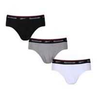 Reebok Mens Wiggins Briefs (Pack of 3) GT44069 - S Regular
