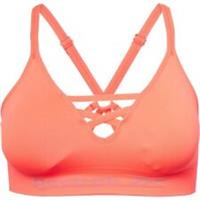 Reebok Womens Maryna Seamless Performance Sports Bra Orange Flare S NEW(R134)(L)