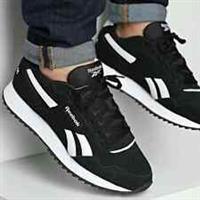 Reebok Classic Glide Ripple Trainers Sneakers Men BLACK Size UK 7 -GZ5214
