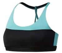 REEBOK WOR TRI BACK Sports Bra Size XL (18-20) Medium Support Turquoise RRP £25