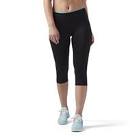 Reebok Capri WOR PP Leggings Size Small (8-10) Speedwick Workout RRP £35