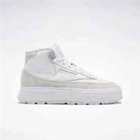 Reebok Club C Geo Mid Leather Trainers Shoes Sneakers RRP £90.00