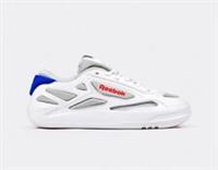 MENS REEBOK CLUB C FWD BLUE TAB SNEAKERS - ALL SIZES - WHITE/GREY/BLUE - NEW.
