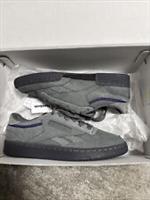 Size UK 8 - Reebok Club C Revenge Vintage Trainers Grey & Purple Concrete Suede