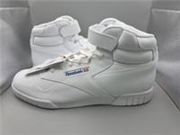 REEBOK Ex O Fit Hi Men's Hi-Shoes Trainers Size UK 6 EU 39 White Hi Top NEW