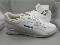 Reebok Men's Workout Plus Cross Trainer White UK 10 EU 44.5 Brand New