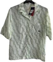 Genuine Reebok Bnwt Size 8/10 Oversize Summer Waves Cover Up Shirt - 8/10 Regular