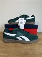 Reebok Hammer Street Unisex Tennis Shoes UK 8 Green / White / Gum