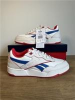 Reebok Unisex Adult BB4000 II UK 5.5 Chalk / Vecblue / Vecred