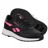 Heelys X Reebok Classic Leather Shoes - Black/Pink - UK 1 Child