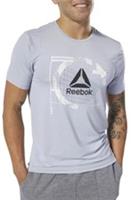 Reebok WOR ACTIVCHILL GRAPH T-shirt Size S Grey Nylon Speedwick - S Regular