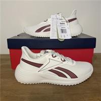 Reebok Womens Lite 3 Trainers UK 2.5 Chalk / Rose / Maroon