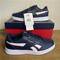 Reebok Unisex Court Advance Trainer UK 4 Navy / White / Red