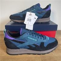 Reebok Unisex Classic Leather Blue / Black / Brown