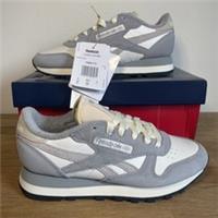 Reebok Unisex Classic Leather UK 3 Chalk / Grey / Stone