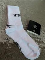 Vetements x Reebok White Socks Black Logo - New