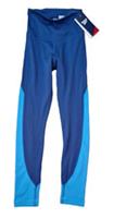 Reebok Girls Teen Batik Blue Tight Leggings XXS Age 14 / 15 Brand new