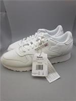 Reebok Classic leather shoes Trainers Size UK 9 EU 43 white sneakers