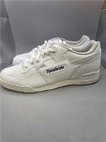 Reebok Men's Workout Plus Shoes Trainers White UK 12 EU 47 Brand New
