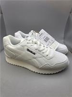 Reebok Classic Royal Glide Clip Mens Trainers Shoes White Size UK 7 EU 40.5 NEW