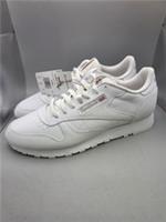 Reebok Classic leather shoe Trainers Size UK 12 US 13 EU 47 White sneakers