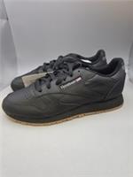 Reebok Classic Leather GumSole Trainers Women's size UK 6.5 EU 40 Black Shoes
