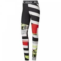 Reebok Women's Legging WOR MYT Size S Reversible Speedwick Elasticated RRP &pound;35