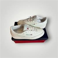 Reebok Club C 85 Women's Chalk Leather Trainers UK 7.5 - Brand New With Tags