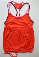 REEBOK DANCE DRAWCORD STRAPPY TRAINING TANK TOP RED Z90527 WOMEN S - S Regular