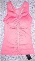 Reebok EA7 Emporio Armani Vest Limited Ed. Centre Ruched Red Women's Tank - S - S Regular