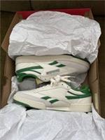 Reebok Club C Revenge Vintage Chalk/ Green Mens Size UK 10.5