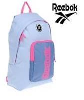 Reebok BTS Women Girl's Lilac Pink School-Work-Travel-Gym Backpack + WASH BAG